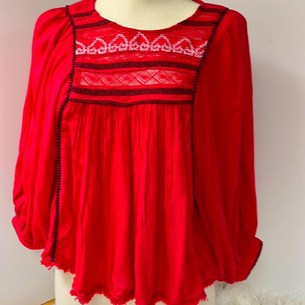 Free People Strawberry Combo top